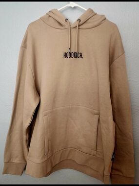Hoodrich Men's Tan Pullover Hoodie